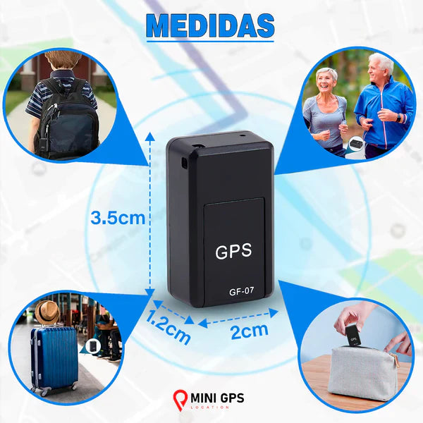 Mini localizador GPS magnético